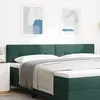 Image de TÃªte de lit capitonnÃ©e vert foncÃ© 200 cm en velours