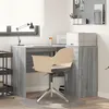 Image de vidaXL Vidaxl Bureau D'angle Gris Sonoma 102x88x75 Cm Bois D'ingénierie