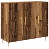 Image de Vidaxl Buffet En Bois Ancien, 90x34x80 Cm, FabriquÃ© En Bois IngÃ©nierie