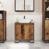 Image de vidaXL vidaXL Meuble de lavabo Vieux bois 60x35x50 cm en bois reconstitué