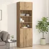 Image de Meuble Mural Vidaxl ChÃªne Artisan 70x42,5x40 Cm Bois D'ingÃ©nierie