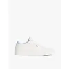 Image de Baskets En Cuir Colour-Pop Sporty Sneaker/Ecru/Breezy Blue - 36
