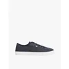 Image de Baskets En Toile Ã Drapeau En Ãmail Washed Canvas Vulc Sneaker/Space Blue - 41