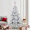 Image de vidaXL vidaXL Sapin de Noël Artificiel à Branches Articulées 210cm PVC