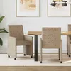 Image de vidaXL Chaises de salle Ã  manger 2 pcs Gris clair 57 x 66 x 94 cm