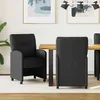 Image de vidaXL Chaises de salle Ã  manger 2 pcs Noir 57 x 67 x 95 cm tissu