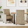 Image de vidaXL Chaises de salle Ã  manger 2 pcs Gris clair 58 x 67 x 97 cm