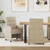 Image de vidaXL Chaises de salle Ã  manger 2 pcs Gris clair 57 x 67 x 98 cm