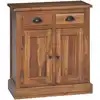 Image de vidaXL vidaXL Armoire de rangement Marron 65 x 30 x 75 cm Bois de teck massif