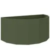 Image de Vidaxl JardiniÃ¨re Vert Olive 120 X 60 X 50 Cm Acier