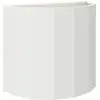Image de Vidaxl JardiniÃ¨re Blanc 60 X 30 X 50 Cm Acier