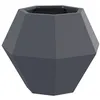 Image de Vidaxl JardiniÃ¨re Anthracite 50 X 50 X 40 Cm Acier