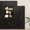 Image de Cabinet Slim vidaXL ChÃªne noir 30x42.5x225 cm Bois d'ingÃ©nierie, Cabinet mural vidaXL ChÃªne noir 30x42.5x40 cm Bois d'ingÃ©nierie
