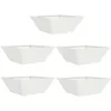 Image de vidaXL vidaXL Set de Pots en Plastique Blanc Plastique 40 x 40 x 15 cm