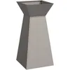 Image de vidaXL Support de plante Acier corten 35 x 35 x 73 cm Durable