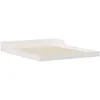 Image de vidaXL Cadre de lit Blanc 150 x 200 cm Bois massif en pin