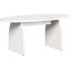 Image de vidaXL Table basse Blanc 80 x 40 x 35 cm Bois de pin massif