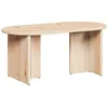 Image de vidaXL Table basse Naturel 80 x 39,5 x 35 cm Bois de pin massif