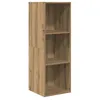 Image de Vidaxl Meuble Tv ChÃªne Artisanal 37 X 37 X 107 Cm Bois D'ingÃ©nierie