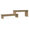 Image de Vidaxl Meuble Tv ChÃªne Artisanal 180 X 30 X 43 Cm Bois D'ingÃ©nierie