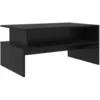 Image de vidaXL Table basse ChÃªne noir 90 x 55 x 42.5 cm Bois d'ingÃ©nierie