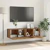 Image de Vidaxl Meuble Tv Bois Vieilli Bois De RÃ©cupÃ©ration Solide Moyen