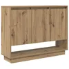 Image de vidaXL Buffet chÃªne artisanal 97 x 29 x 75 cm Bois d'ingÃ©nierie