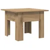 Image de vidaXL Table Basse ChÃªne artisan 55 x 55 x 42 cm