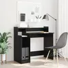 Image de Vidaxl Bureau ChÃªne Noir 97 X 45 X 90 Cm Bois D'ingÃ©nierie