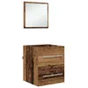 Image de Vidaxl Cabinet De Salle De Bain Bois Ancien 41 X 38,5 X 48 Cm