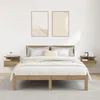 Image de Vidaxl Tables De Chevet Flottantes 2 Pcs ChÃªne Artisanal 40x31x27 Cm Bois D'ingÃ©nierie