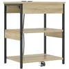 Image de Vidaxl Cabinet De Chevet ChÃªne Sonoma 41 X 31 X 51 Cm