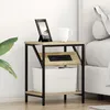Image de Vidaxl Armoires De Chevet 2 Pcs ChÃªne Sonoma 38 X 30 X 48 Cm