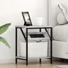 Image de vidaXL Cabinet de chevet Sonoma gris 38 x 30 x 48 cm Bois d'ingÃ©nierie