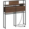 Image de vidaXL TÃªte de lit de rangement ChÃªne marron 80 cm Bois d'ingÃ©nierie