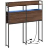 Image de vidaXL Vidaxl Tête De Lit De Rangement Chêne Marron 75 Cm Bois D'ingénierie