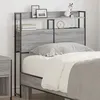 Image de vidaXL TÃªte de lit de rangement Gris sonoma 80 cm Bois d'ingÃ©nierie