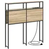 Image de Vidaxl TÃªte De Lit De Rangement ChÃªne Sonoma 75 Cm Bois D'ingÃ©nierie