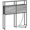 Image de vidaXL TÃªte de lit de rangement Sonoma gris 90 cm Bois d'ingÃ©nierie