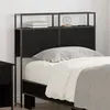 Image de vidaXL TÃªte de lit de rangement ChÃªne Noir 100 cm Bois d'ingÃ©nierie