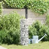 Image de vidaXL Colonne Gabion avec Robinet d'Eau 100x25x25 cm Acier Inoxydable 304