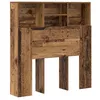 Image de Vidaxl Cabinet De TÃªte De Lit Bois Ancien 100 X 19 X 103.5 Cm