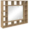 Image de Vidaxl Armoire Miroir ChÃªne Artisanal 91 X 15 X 76.5 Cm