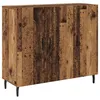 Image de vidaXL Buffet avec stockage avec porte Marron 90 x 34 x 80 cm Bois d'ingÃ©nierie