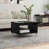Image de vidaXL Table basse ChÃªne noir 60 x 50 x 40 cm Bois d'ingÃ©nierie