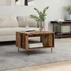 Image de Vidaxl Table Basse Bois Ancien 60 X 50 X 40 Cm Bois D'ingÃ©nierie