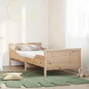 Image de vidaXL Matelas en mousse Blanc 80 x 200 cm tissu