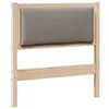 Image de vidaXL TÃªte de lit Autre Marron 80 cm Bois massif en pin