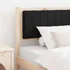 Image de vidaXL TÃªte de lit capitonnÃ©e Marron 90 cm Bois de pin massif et tissu