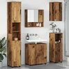 Image de vidaXL Vidaxl Ensemble De Mobilier De Salle De Bain 5 Pcs Bois Ancien